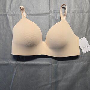 Auden "The Bliss" Lightly Lined Wireless Bra Womens Sz 32D